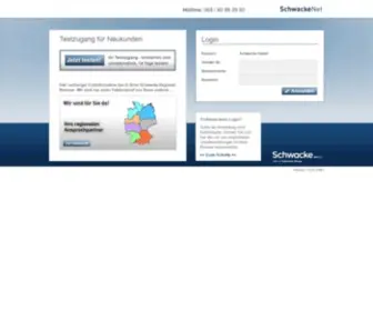 SChwackenet.de(SchwackeNET 29.11.5970 Anmeldung) Screenshot