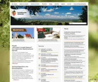 SChwaebischer-Albverein.de(Schwäbischer) Screenshot