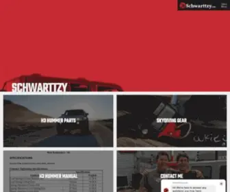 SChwarttzy.com(Skydiving, H3 Hummer, & WordPress) Screenshot