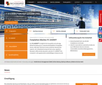 SChwarz-Distribution.de(Ihr Partner in Sachen IT) Screenshot