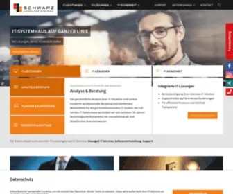 SChwarz.de(Full-Service IT-Systemhaus) Screenshot
