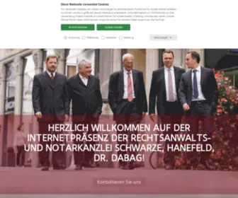 SChwarze-Oskamp.de(ᐅ Ihre Rechtsanwälte in Bochum) Screenshot