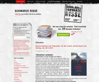 SChwarzerisse.de(Schwarze Risse Linker Buchladen im Kollektivbetrieb) Screenshot