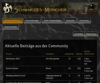 SChwarzes-Muenchen.de(Schwarzes München) Screenshot