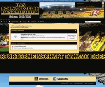 SChwarzgelbes-Dynamoforum.de(Schwarzgelbes DynamoForum) Screenshot