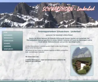 SChwarzhorn-Leukerbad.info(Schwarzhorn Leukerbad) Screenshot