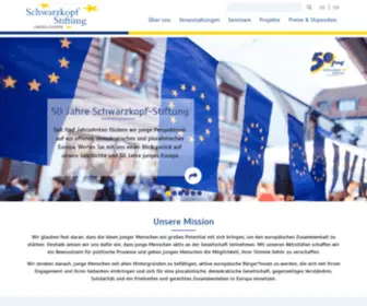 SChwarzkopf-Stiftung.de(Schwarzkopf Stiftung Junges Europa) Screenshot