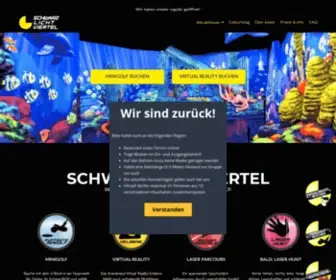 SChwarzlichtviertel.de(Startseite) Screenshot