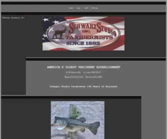 SChwarzstudiotaxidermy.com(Schwarz Studio Taxidermy) Screenshot