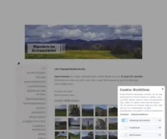 SChwarzwald-Wandern.net(Tipps zum Wandern im Schwarzwald) Screenshot