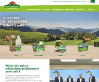 SChwarzwaldmilch.de(Freiburg) Screenshot