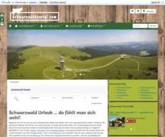 SChwarzwaldportal.com(Schwarzwald Urlaub) Screenshot