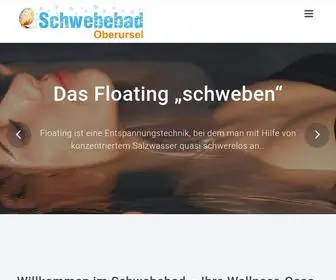 SChwebebad-Oberursel.de(Schwebebad Oberursel) Screenshot