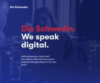 SChwedin.ch(Die mehrsprachige Agentur für Online) Screenshot