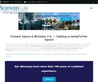 SChwedlawfirm.com(Schwed, Adams & McGinley) Screenshot