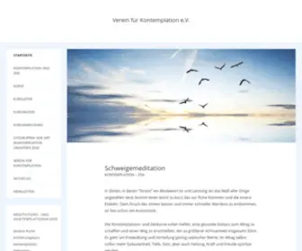 SChweigemeditation.de(Kontemplation) Screenshot