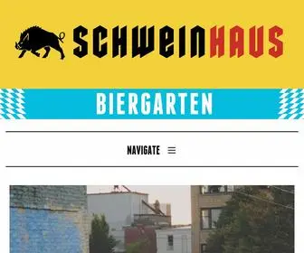 SChweinhaus.com(Schweinhaus Beirgarten) Screenshot