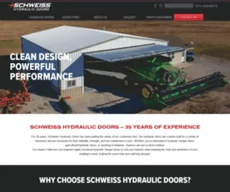 SChweisshydrauliCDoors.com(Schweiss Hydraulic Doors) Screenshot