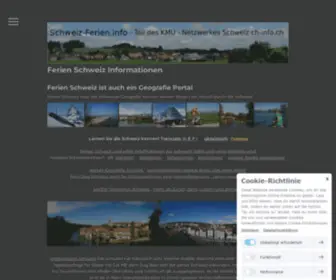 SChweiz-Ferien.info(Ferien in der Schweiz + Ausflugstipps Schweiz) Screenshot