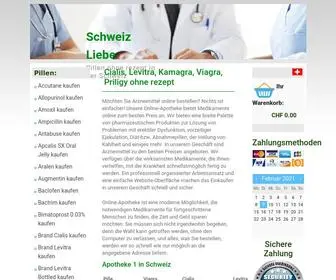 SChweiz-Liebe.com(Pillen kaufen In der Online Apotheke. Wir akzeptieren Kreditkarten) Screenshot