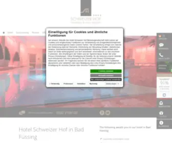 SChweizer-Hof.bayern(Herzlich Willkommen im Schweizer Hof) Screenshot