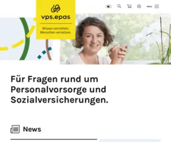 SChweizerpersonalvorsorge.ch(VPS Verlag Personalvorsorge und Sozialversicherung) Screenshot