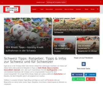SChweiztipps.ch(Schweiz Tipps Blog) Screenshot