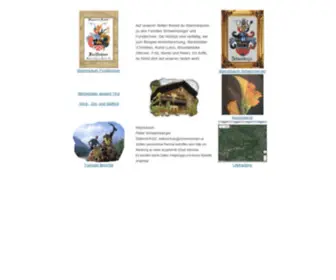 SChwemberger.at(Homepage der Familie Schwemberger) Screenshot