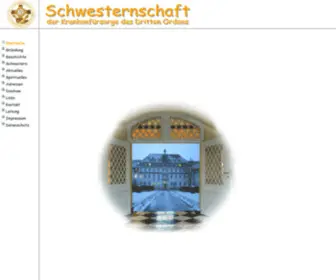 SChwesternschaft-Dritter-Orden.de(Krankenfürsorge) Screenshot