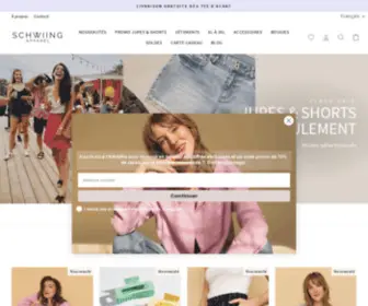 SChwiing.net(Schwiing Apparel Montréal) Screenshot