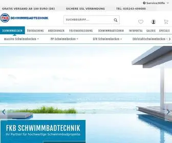 SChwimmbadtechnik-FKB.de(FKB Schwimmbadtechnik) Screenshot