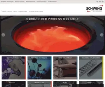 SChwing-Technologies.com(SCHWING Technologies) Screenshot