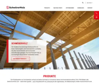 SChwoerer-Holzindustrie.de(Schwörer Group) Screenshot