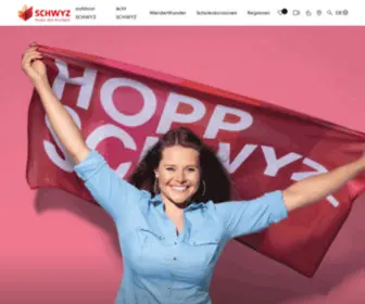 SCHWYZ-Tourismus.ch(Schwyz Tourismus) Screenshot