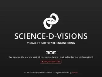 Sci-D-Vis.com(Science-D) Screenshot