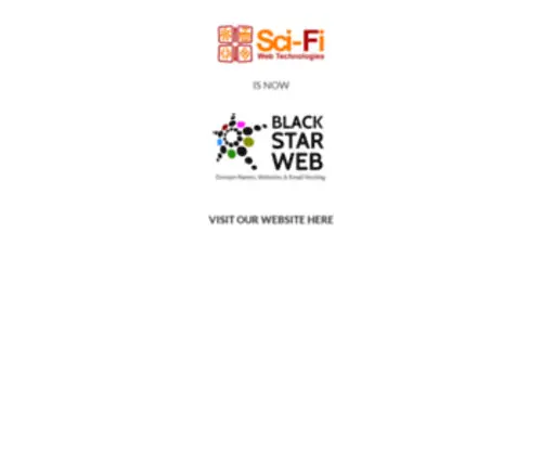 Sci-Fiwebtech.com(Sci-Fi Web Technologies) Screenshot