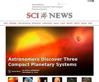 Sci-News.com(Science news) Screenshot
