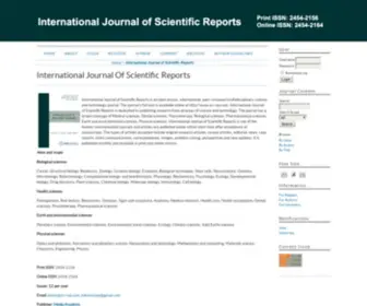 Sci-Rep.com(International Journal of Scientific Reports) Screenshot