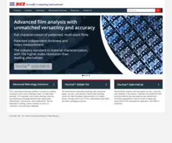 Sci-Soft.com(Scientific Computing International) Screenshot