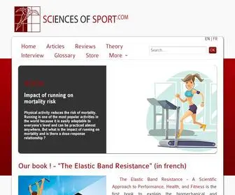 Sci-Sport.com(Sciences of Sport) Screenshot