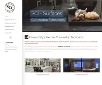 Sci-Surfaces.com(Kansas City Custom Countertops) Screenshot