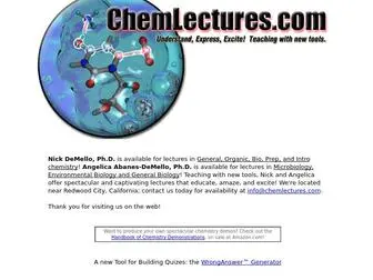 Sci3.com(ChemLectures) Screenshot