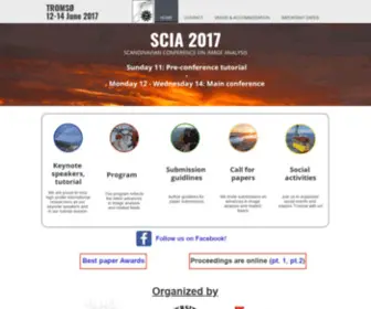 Scia2017.org(Scia 2017) Screenshot