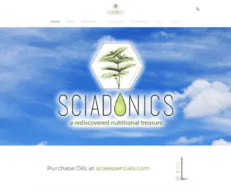 Sciadonics.com(Sciadonics) Screenshot