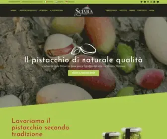 Sciarapistacchio.com(Prodotti al Pistacchio) Screenshot