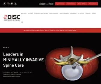 Sciatica.com(Desert Instititute for Spine Care) Screenshot