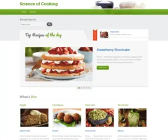 Scibosnian.com(Science of Cooking) Screenshot