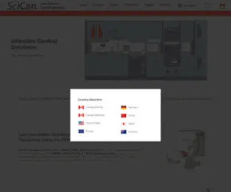 Scican.de.com(Canada (Dental)) Screenshot