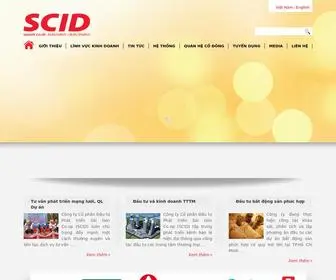 Scid-JSC.com(Công ty cổ phần đầu tư phát triển SaigonCo.op) Screenshot