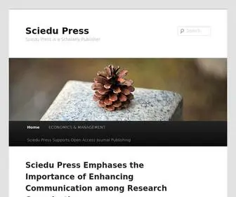 Sciedu-Press.com(Sciedu Press) Screenshot